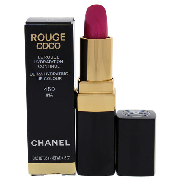 Chanel Rouge Coco Ultra Hydrating Lip Colour - 450 Ina by Chanel for Women - 0.12 oz Lipstick