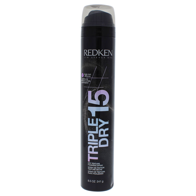 Redken Triple Dry 15 Texture Finishing Spray by Redken for Unisex - 8.5 oz Hairspray