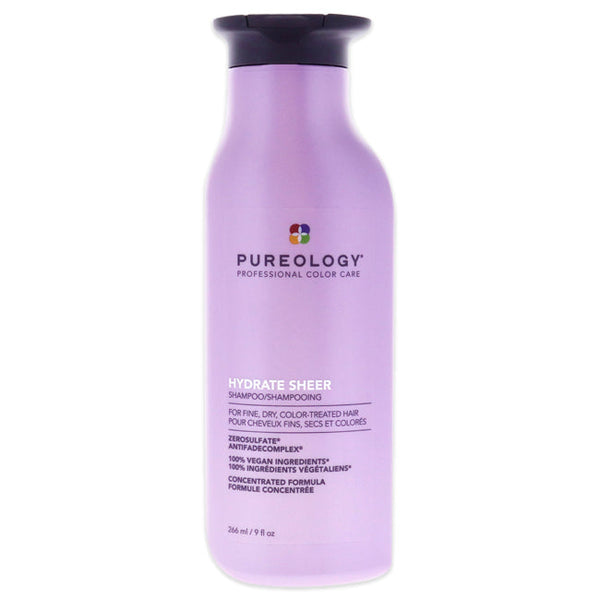 Pureology Hydrate Sheer Shampoo by Pureology for Unisex - 9 oz Shampoo