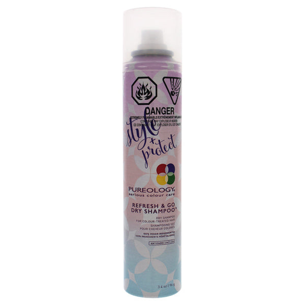 Pureology Refresh and Go Dry Shampoo by Pureology for Unisex - 3.4 oz Dry Shampoo