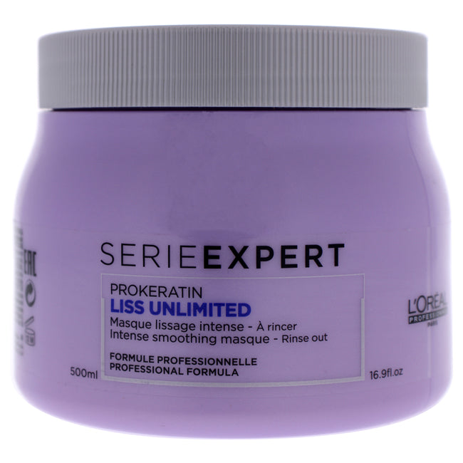 LOreal Professional Serie Expert Prokeratin Liss Unlimited Mask by LOreal Professional for Unisex - 16.9 oz Mask