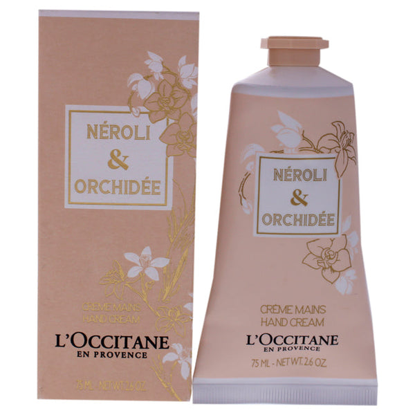 LOccitane Neroli and Orchidee Hand Cream by LOccitane for Women - 2.6 oz Cream