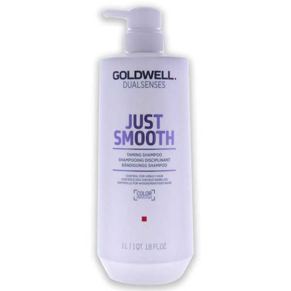 Goldwell DualSenses Just Smooth Taming Shampoo by Goldwell for Unisex - 33.8 oz Shampoo
