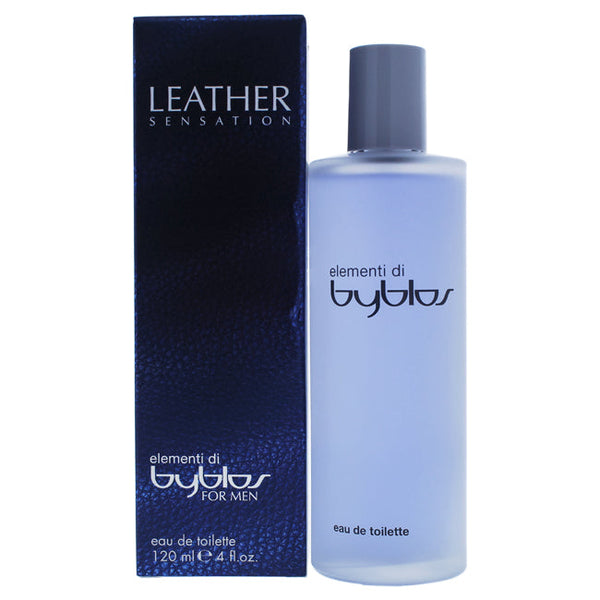 Byblos Elementi Di Leather Sensation by Byblos for Men - 4 oz EDT Spray