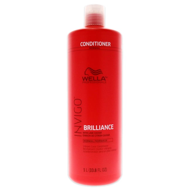 Wella Invigo Brilliance Conditioner For Normal Hair by Wella for Unisex - 33.8 oz Conditioner