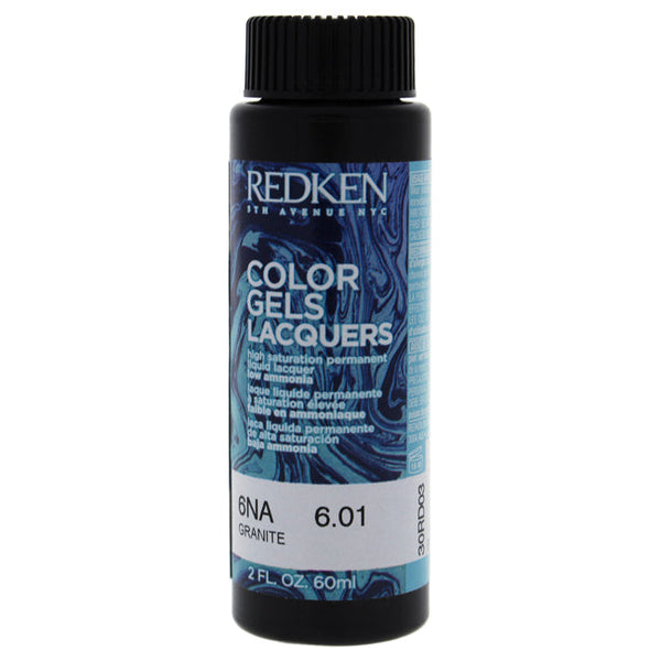 Redken Color Gels Lacquers Haircolor - 6NA Granite by Redken for Unisex - 2 oz Hair Color