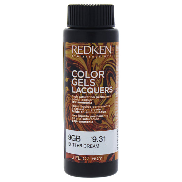 Redken Color Gels Lacquers Haircolor - 9GB Butter Cream by Redken for Unisex - 2 oz Hair Color