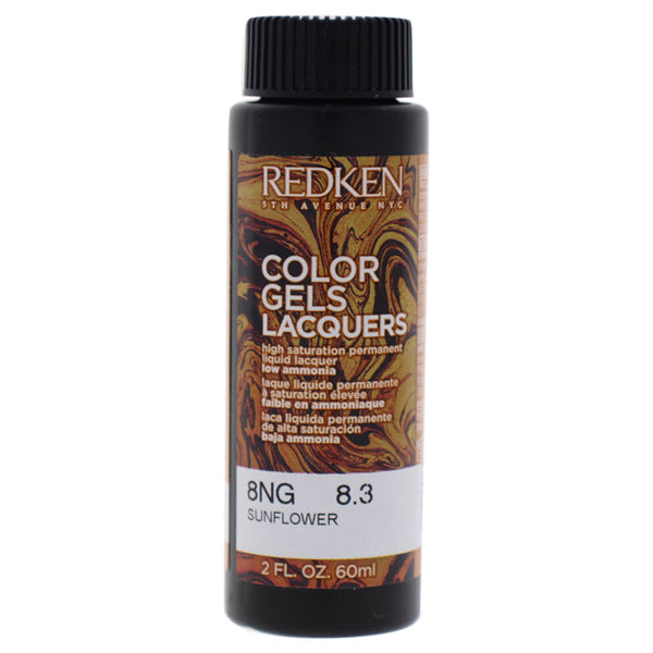 Redken Color Gels Lacquers Haircolor - 8NG Sunflower by Redken for Unisex - 2 oz Hair Color