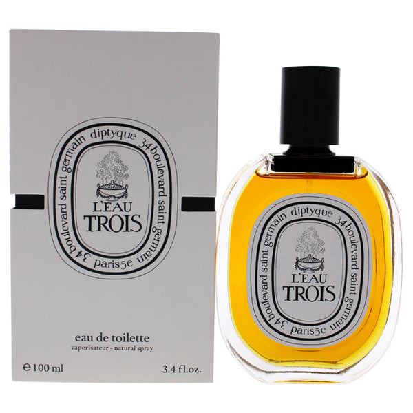 Diptyque LEau Trois by Diptyque for Women - 3.4 oz EDT Spray