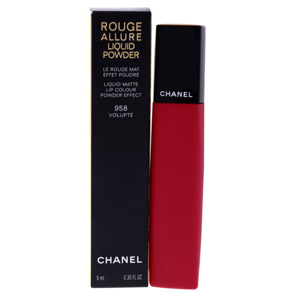 Chanel Rouge Allure Liquid Powder - 958 Volupte by Chanel for Women - 0.3 oz Lipstick