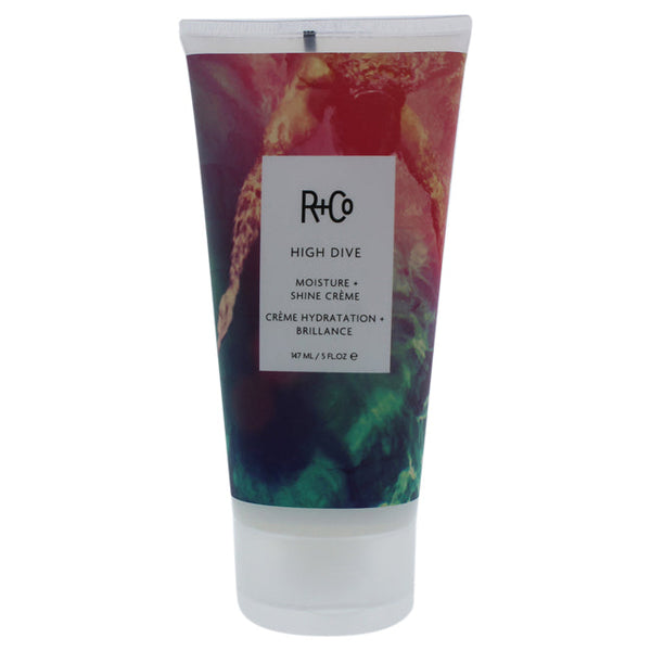 R+Co High Dive Moisture Plus Shine Creme by R+Co for Unisex - 5 oz Cream