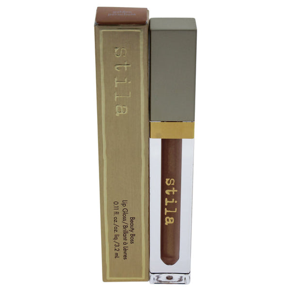 Stila Beauty Boss Lip Gloss - Golden Parachute by Stila for Women - 0.11 oz Lip Gloss