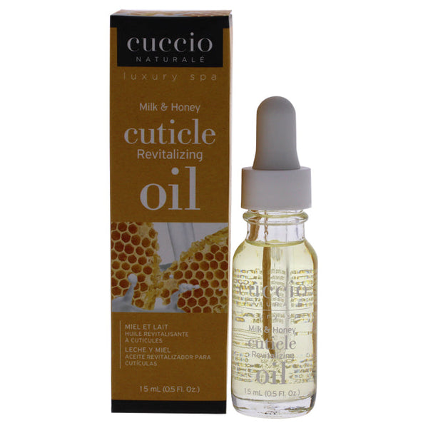 Cuccio Cuticle Revitalizing Oil - Milk and Honey by Cuccio for Unisex - 0.5 oz Oil