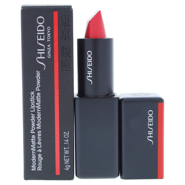Shiseido ModernMatte Powder Lipstick - 513 Shock Wave by Shiseido for Unisex - 0.14 oz Lipstick