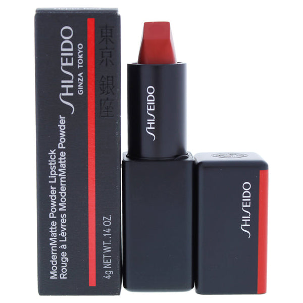 Shiseido ModernMatte Powder Lipstick - 514 Hyper Red by Shiseido for Unisex - 0.14 oz Lipstick