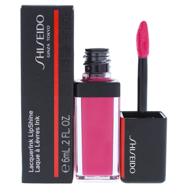 Shiseido LacquerInk LipShine - 302 Plexi Pink by Shiseido for Unisex - 0.2 oz Lip Gloss