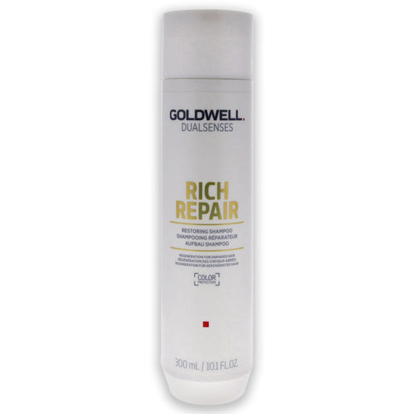 Goldwell Dualsenses Rich Repair Restoring Shampoo by Goldwell for Unisex - 10.1 oz Shampoo