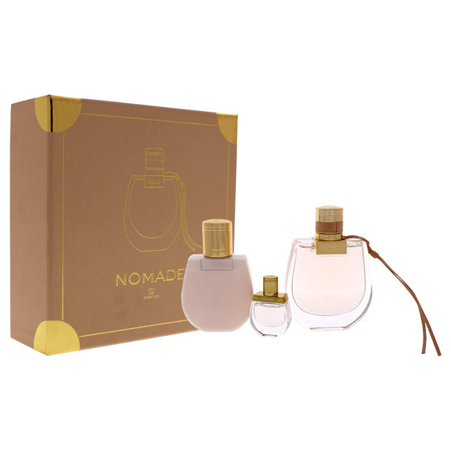 Chloe Nomade by Chloe for Women - 3 Pc Gift Set 2.5oz EDP Spray, 5ml EDP Splash, 3.4oz Body Lotion