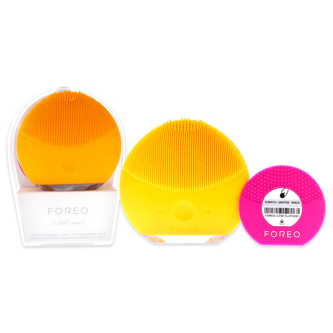 Foreo LUNA Mini 2 - Sunflower Yellow by Foreo for Women - 1 Pc Cleansing Brush