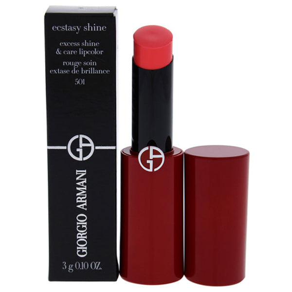 Giorgio Armani Ecstasy Shine Lipstick - 501 Eccentrico by Giorgio Armani for Women - 0.1 oz Lipstick