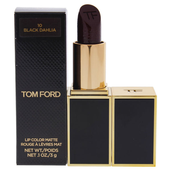 Tom Ford Lip Color Matte - # 10 Black Dahlia by Tom Ford for Women - 0.1 oz Lipstick