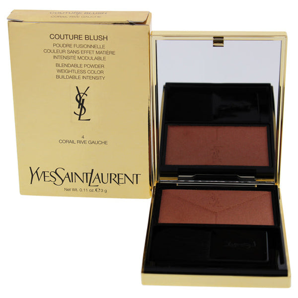 Yves Saint Laurent Couture Blush - 4 Corail Rive Gauche by Yves Saint Laurent for Women - 0.11 oz Blush