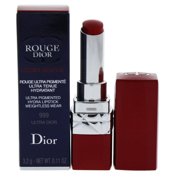 Christian Dior Rouge Dior Ultra Rouge Lipstick - 999 Ultra Dior by Christian Dior for Women - 0.11 oz Lipstick