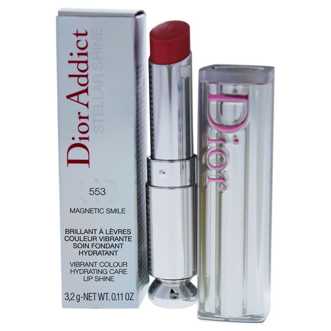 Christian Dior Dior Addict Stellar Shine Lipstick - 553 Magnetic Smile by Christian Dior for Women - 0.11 oz Lipstick