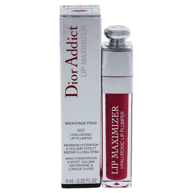 Christian Dior Dior Addict Lip Maximizer - 007 Raspberry by Christian Dior for Women - 0.2 oz Lipstick