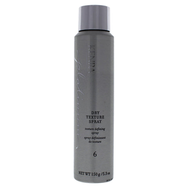 Kenra Platinum Dry Texture Spray - 6 by Kenra for Unisex - 5.3 oz Hairspray
