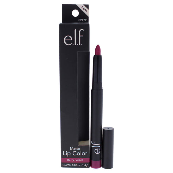 e.l.f. Matte Lip Color - Berry Sorbet by e.l.f. for Women - 0.05 oz Lipstick