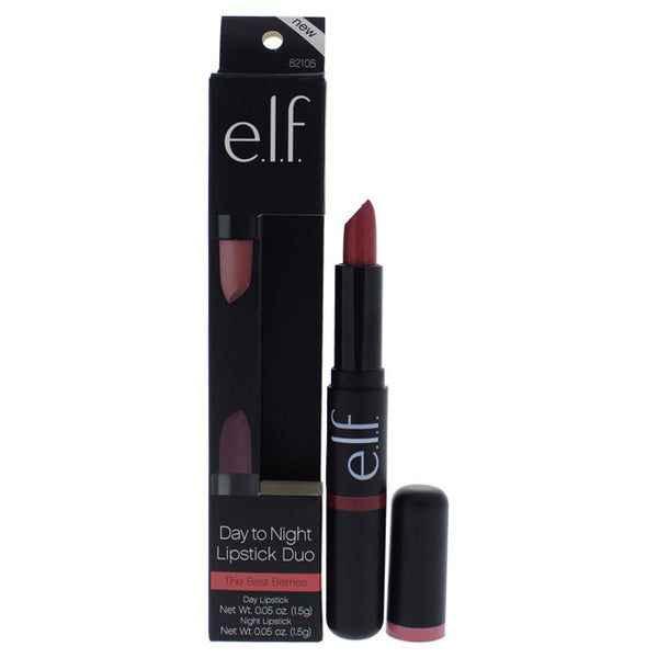 e.l.f. Day to Night Lipstick Duo - The Best Berries by e.l.f. for Women - 2 x 0.1 oz Lipstick