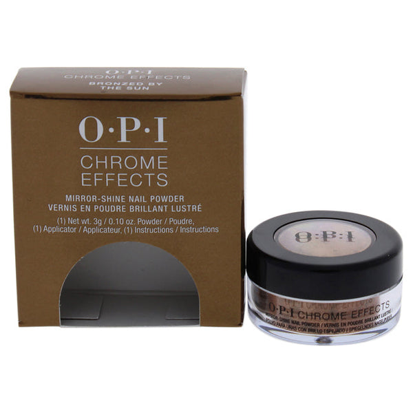 OPI Chrome Effects Mirror Shine Nail Powder - Bronzed By The Sun by OPI for Women - 0.1 oz Nail Powder