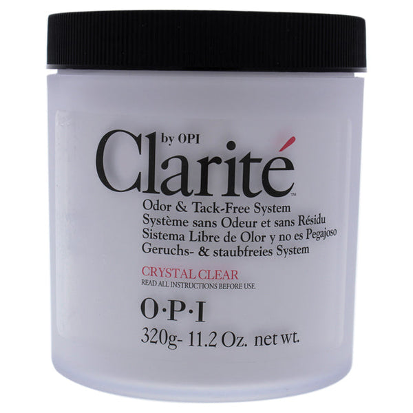 OPI Clarite Crystal Clear Powder by OPI for Women - 11.2 oz Nail Powder
