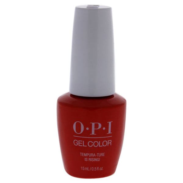 OPI GelColor Gel Lacquer - T89 Tempura-Ture is Rising by OPI for Women - 0.5 oz Nail Polish