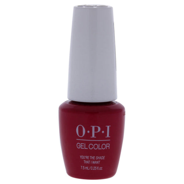 OPI GelColor Gel Lacquer - G50B Youre the Shade That I Want by OPI for Women - 0.25 oz Nail Polish