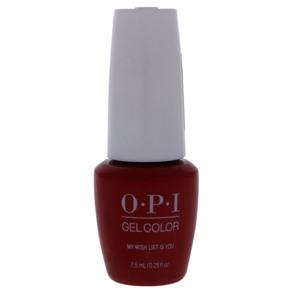 OPI GelColor - HPJ10B My Wish List is You by OPI for Women - 0.25 oz Nail Polish