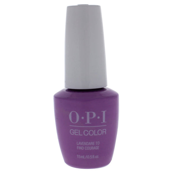 OPI GelColor Gel Lacquer - HP K07 Lavender To Find Courage by OPI for Women - 0.5 oz Nail Polish