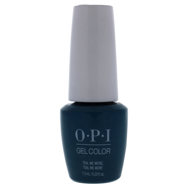 OPI GelColor - GC G45B Teal Me More-Teal Me More by OPI for Women - 0.25 oz Nail Polish