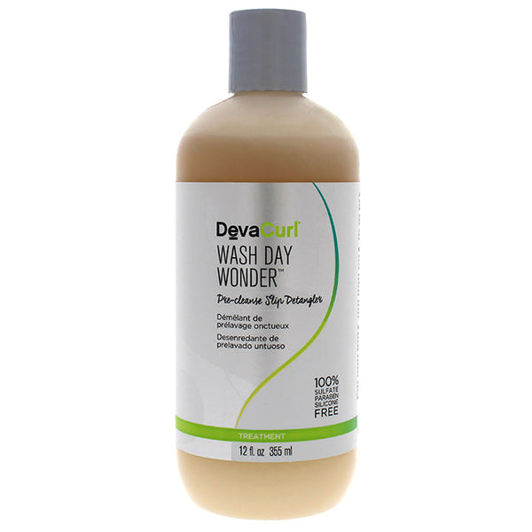 DevaCurl Wash Day Wonder Pre-Cleanse Slip Detangler by DevaCurl for Unisex - 12 oz Masque