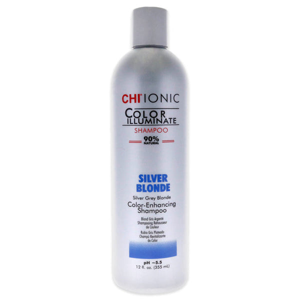 CHI Ionic Color Illuminate Shampoo - Silver Blonde by CHI for Unisex - 12 oz Shampoo