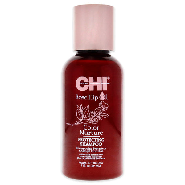 CHI Rose Hip Oil Color Nurture Protecting Shampoo by CHI for Unisex - 2 oz Shampoo