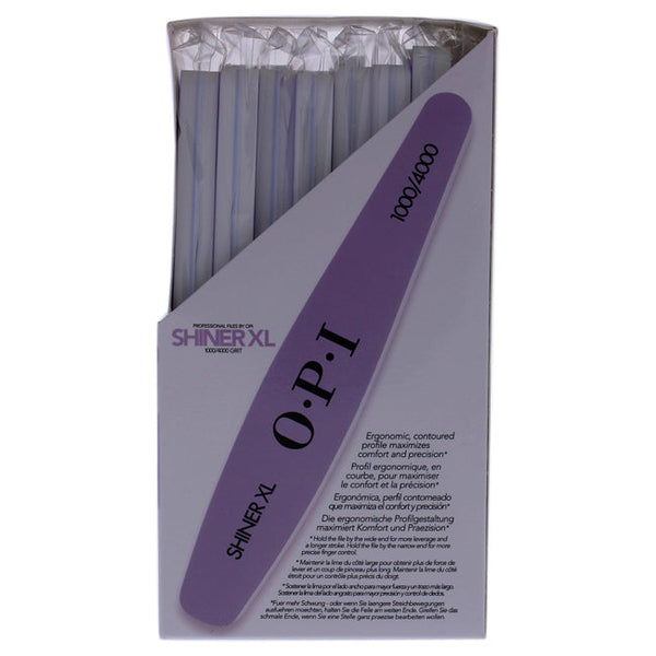 OPI Shiner XL Files - 1000-4000 Grit by OPI for Women - 16 Pc Nail File
