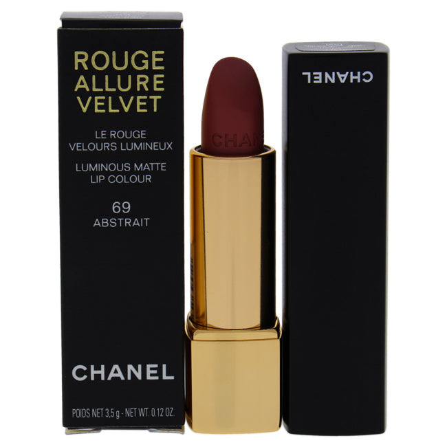 Chanel Rouge Allure Velvet Luminous Matte Lip Colour - # 69 Abstrait by Chanel for Women - 0.12 oz Lipstick