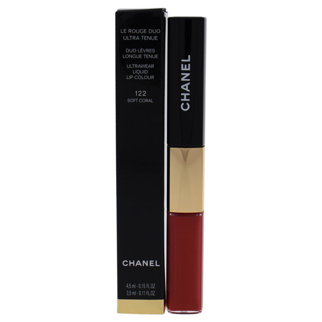 Chanel Le Rouge Duo Ultra Tenue Ultra Wear Liquid Lip Colour - 122 Soft Coral by Chanel for Women - 0.26 oz Lipstick