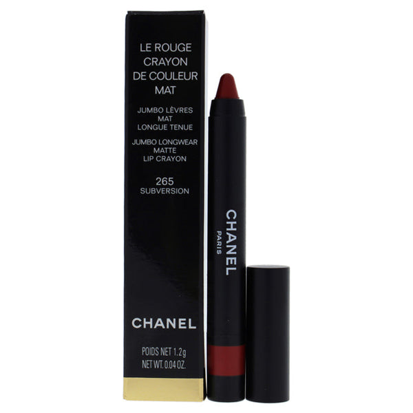 Chanel Le Rouge Crayon de Couleur Mat - 265 Subversion by Chanel for Women - 0.04 oz Lipstick