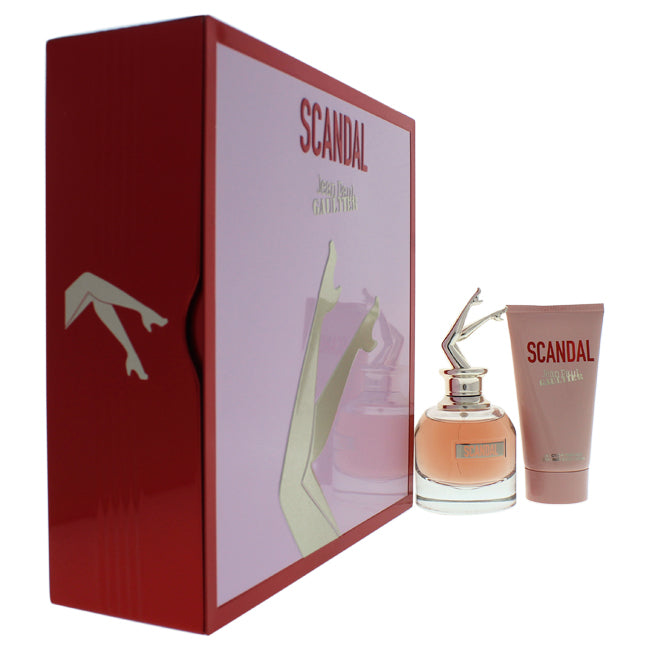 Jean Paul Gaultier Scandal by Jean Paul Gaultier for Women - 2 Pc Gift Set 1.7oz EDP Spray, 2.5oz Perfumed Body Lotion