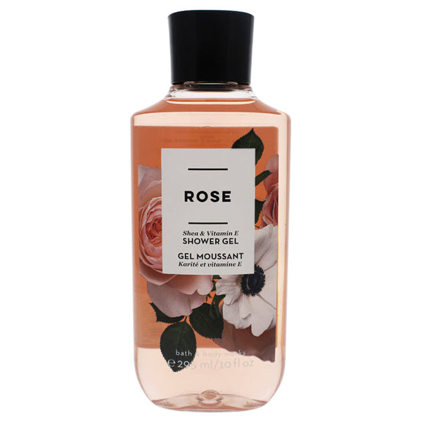 Bath and Body Works Rose Shea and Vitamin E by Bath and Body Works for Women - 10 oz Shower Gel