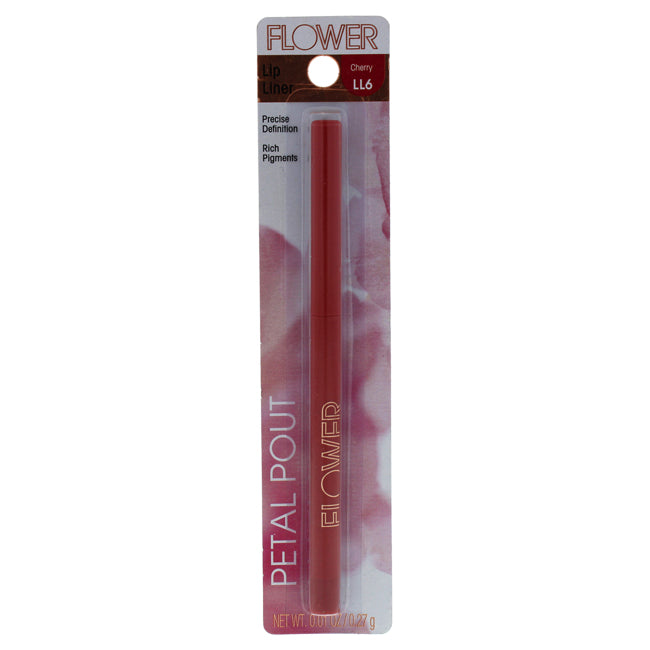 Flower Beauty Petal Pout Lip Liner - LL6 Cherry by Flower Beauty for Women - 0.01 oz Lip Liner