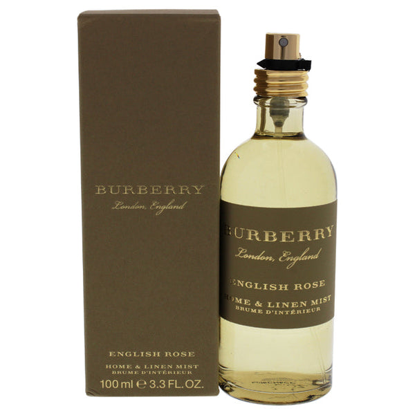 Burberry English Rose Home and Linen Mist by Burberry for Unisex - 3.3 oz Room Fragrance